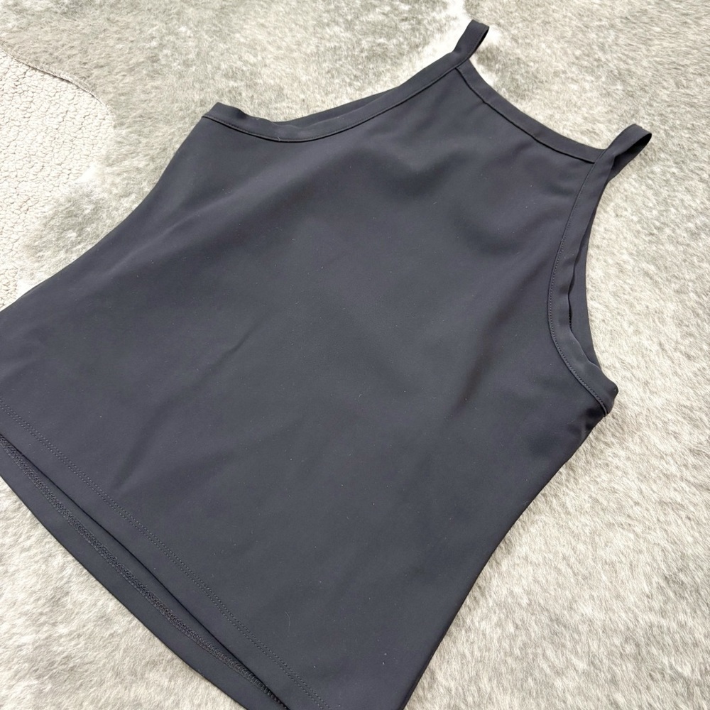 Theory Cropped Halter Tank Top Precision Ponte XS 0 P - Picture 6 of 10